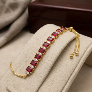 Adjustable Bracelet With Gold Plating VPB018205